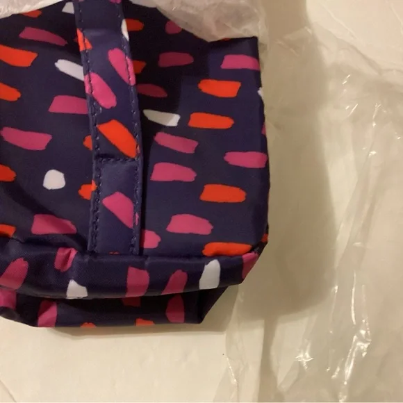 Avon Beauty on the go cosmetic case purple multicolor with handle - Picture 3 of 5